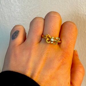 Butterfly ring adjustable